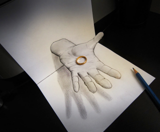 Illustration for article titled Wow These Unbelievable 3D Drawings Are Actually Drawn in 2D